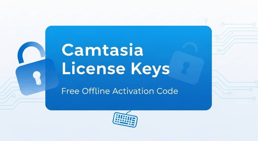 Camtasia License Keys Free Offline Activation Code 2025