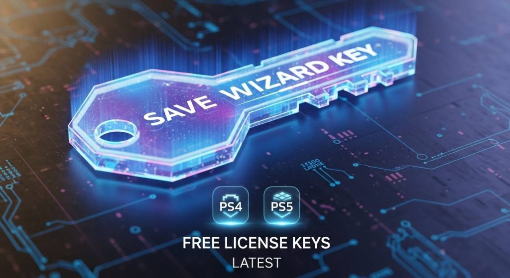 Save Wizard Key Free License Keys For PS4 & PS5 Latest (2025)